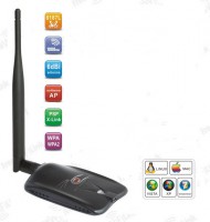 16G 1000mW USB 2.0 802.11g 54Mbps Alto Alcance + Antena 6dbi